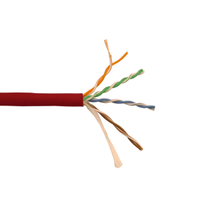LANMASTER UTP cord cable, 4x2, cat. 5E, 350 MHz, LSZH, 305 m